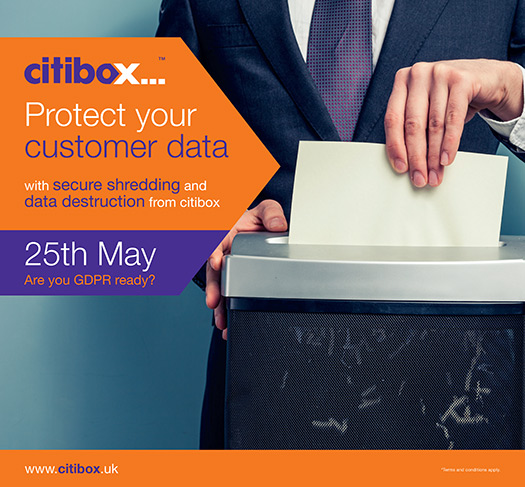Citibox - certified data destruction services